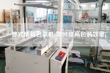 一体式纸箱包装机(如何提高包装效率)