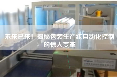 未来已来！揭秘包装生产线自动化控制的惊人变革