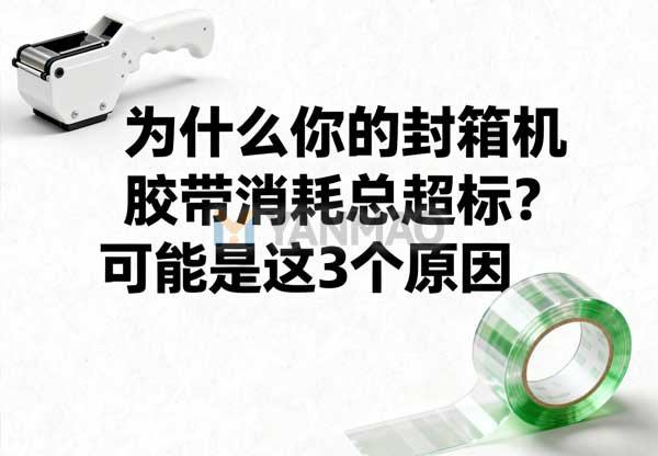 为什么你的封箱机胶带消耗总超标？可能是这3个原因
