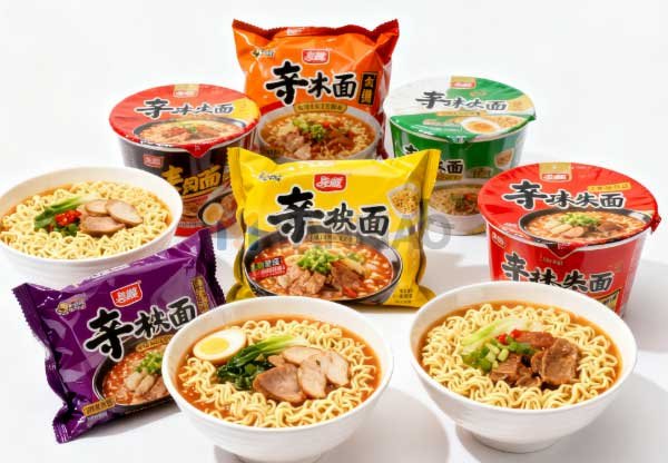 某头部方便面企业：引入研茂3条五连包生产线，日产能突破50万包