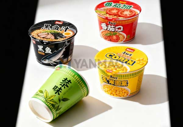 杯碗面后道包装系统解决方案