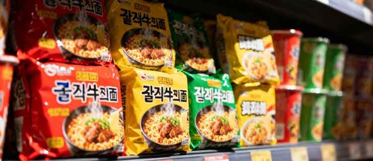 大型方便面企业整厂包装线案例